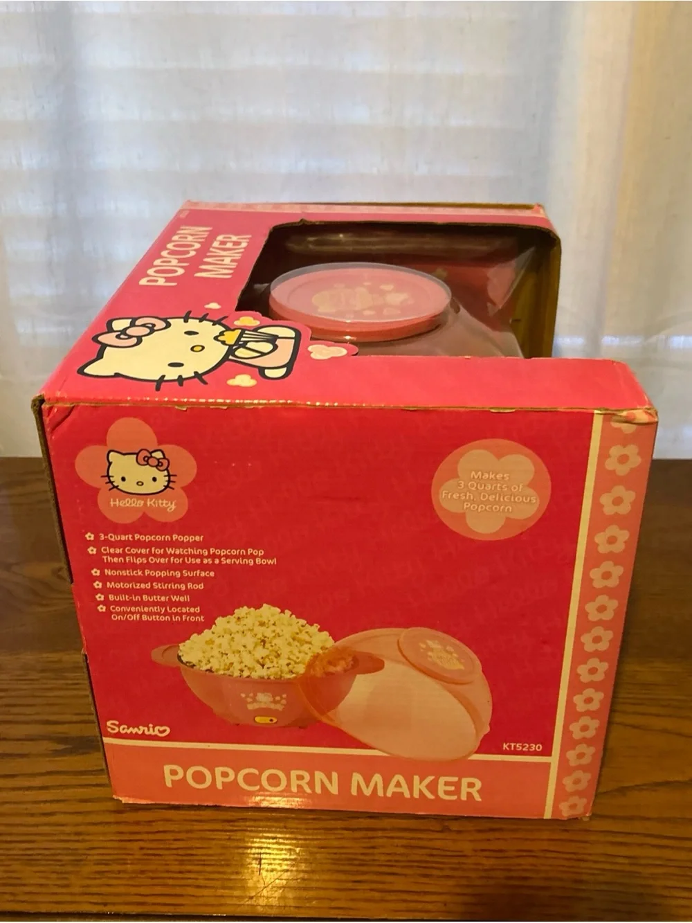 Hello Kitty Popcorn Maker